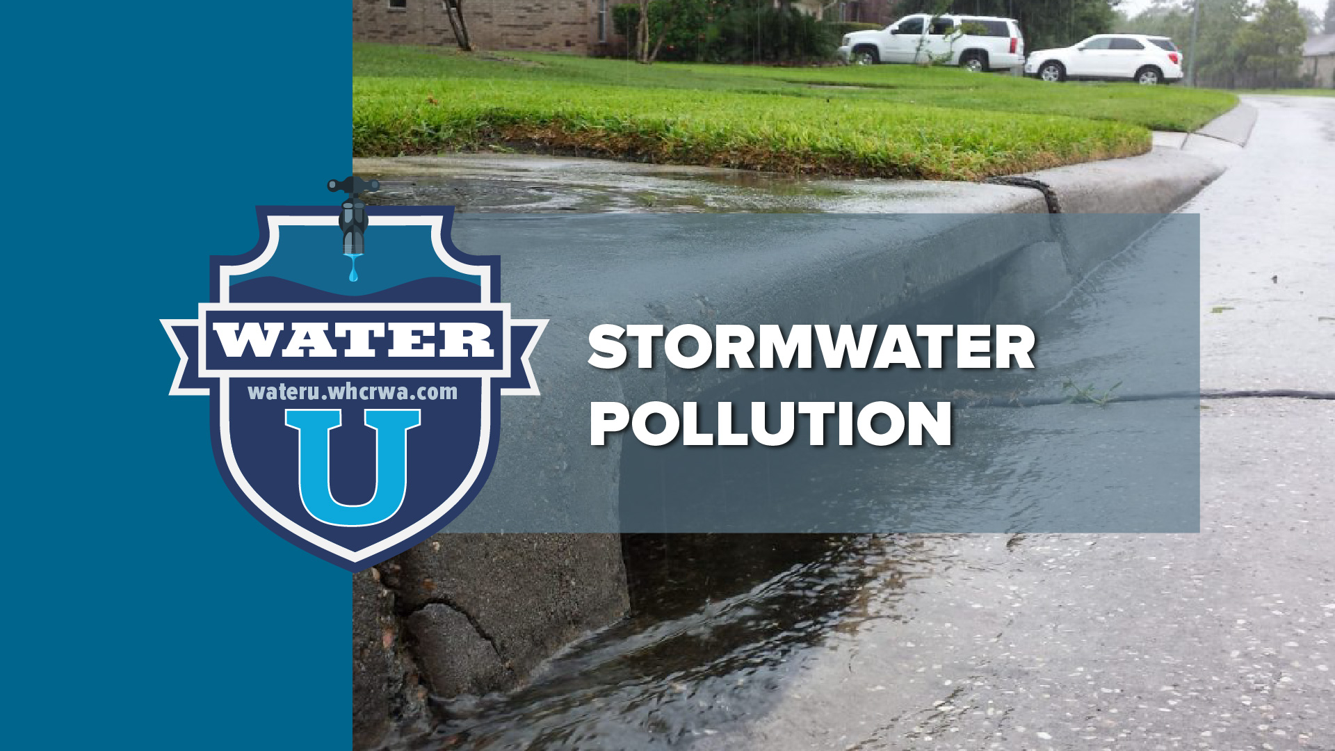 Stormwater Pollution Whcrwa Water U